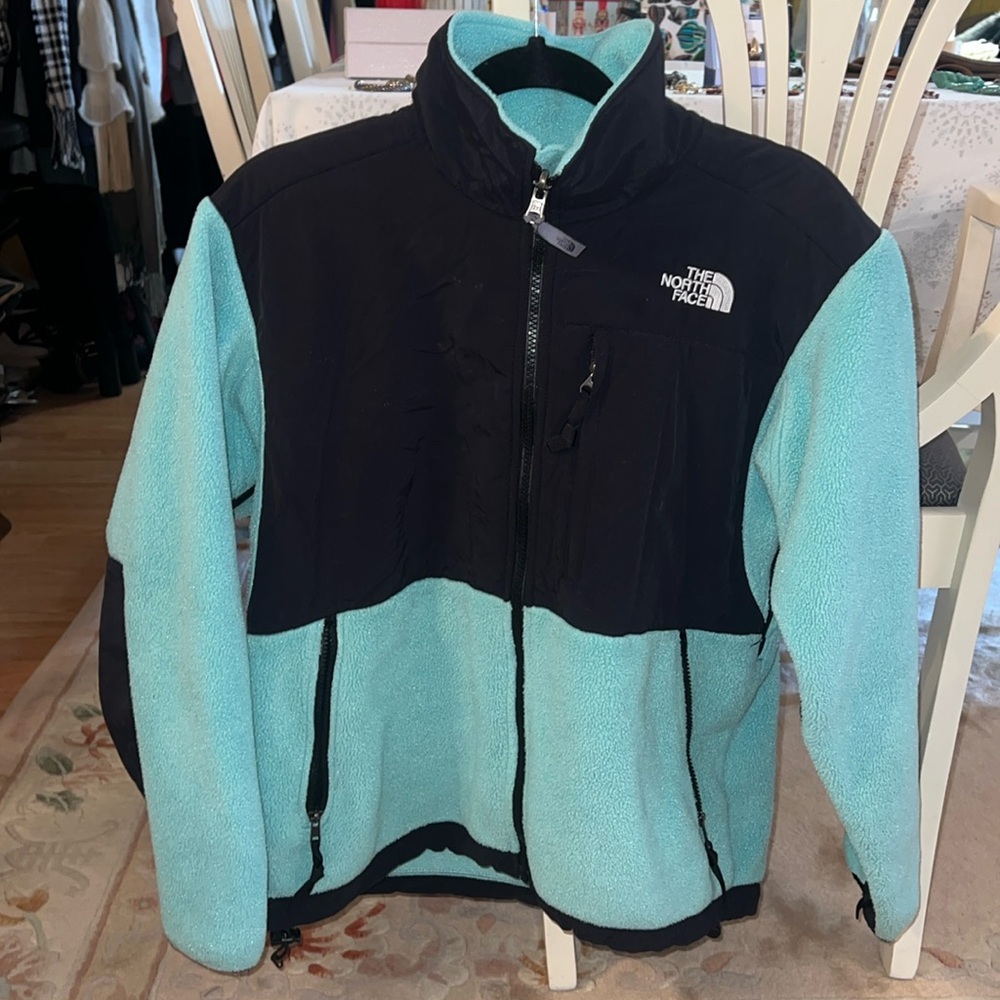 The North Face Retro Denali turquoise women’s fleece